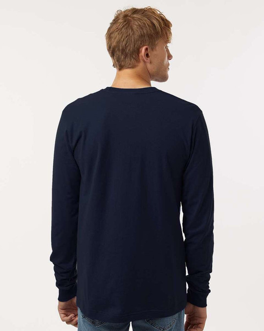 Tultex 202LS - Camiseta de manga larga de punto fino