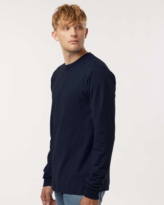 Tultex 202LS - Camiseta de manga larga de punto fino