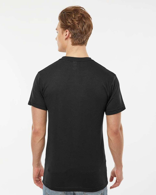 Tultex 207 - Camiseta de cuello en V Poly-Rich