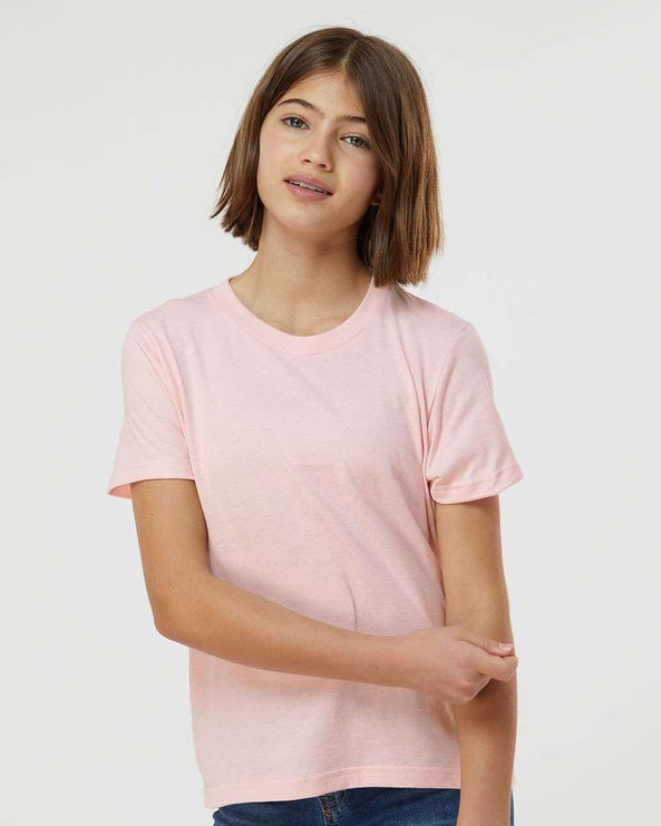 Tultex 235 - Camiseta juvenil de punto fino