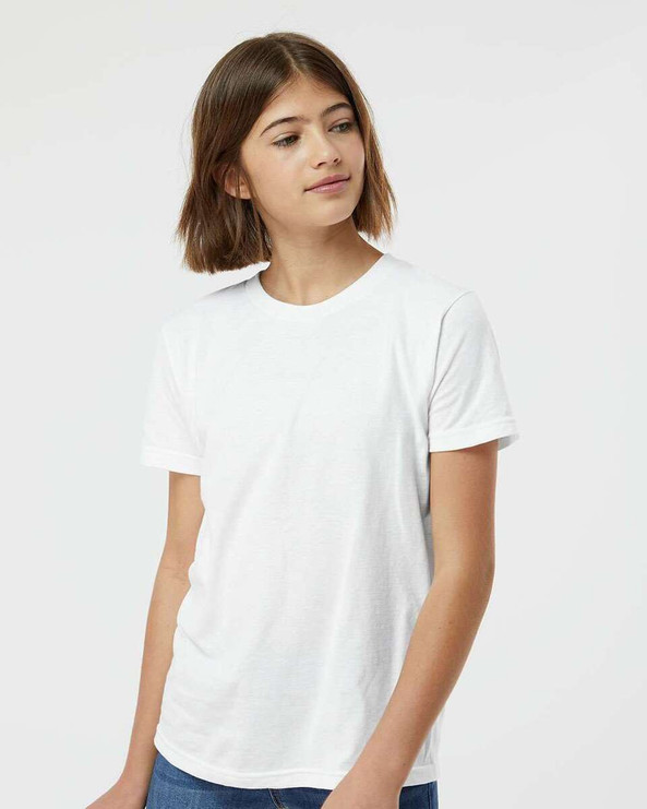 Tultex 235 - Camiseta juvenil de punto fino