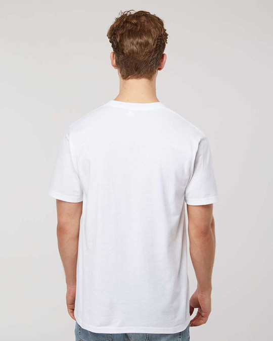 Tultex 293 - Camiseta de bolsillo de punto grueso