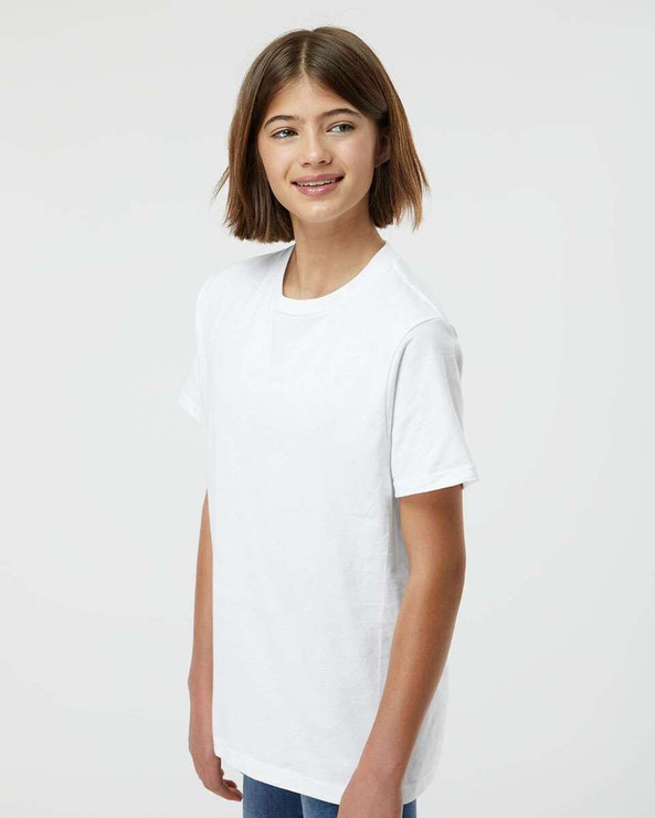Tultex 295 - Camiseta juvenil de punto grueso