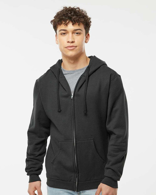 Tultex 331 - Sudadera con capucha y cremallera