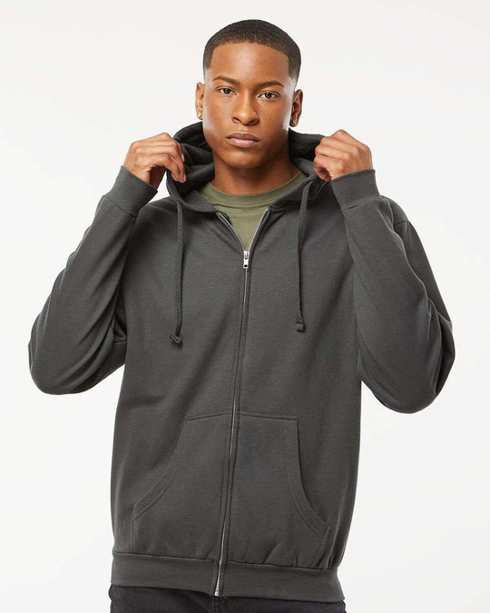 Tultex 331 - Sudadera con capucha y cremallera