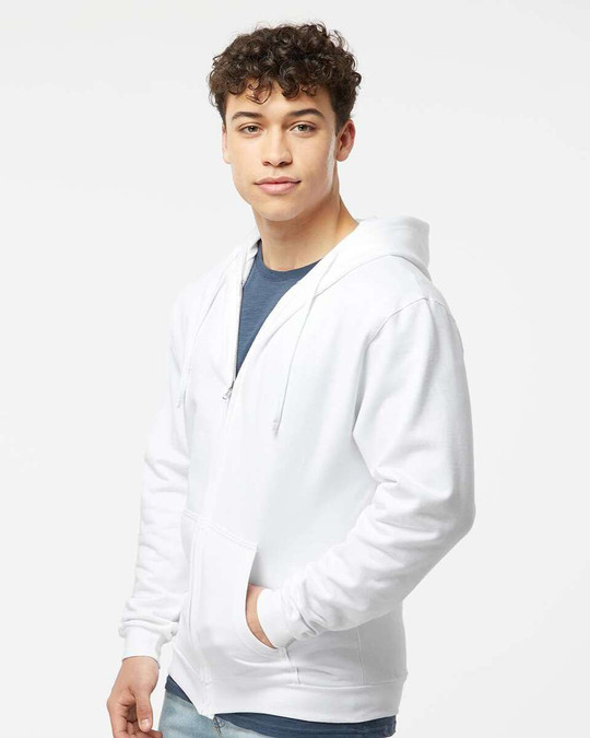 Tultex 331 - Sudadera con capucha y cremallera