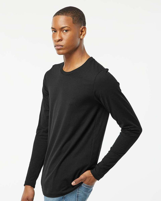 Tultex 591 - Camiseta de manga larga de algodón de primera calidad
