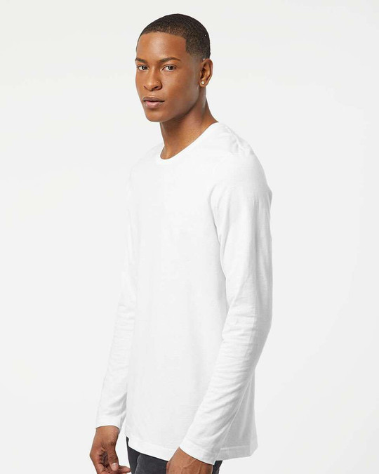 Tultex 591 - Camiseta de manga larga de algodón de primera calidad
