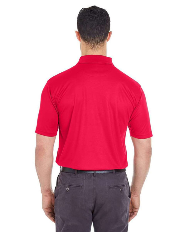UltraClub 8210T - Polo Tall Cool &amp; Dry Mesh Piqué para hombre