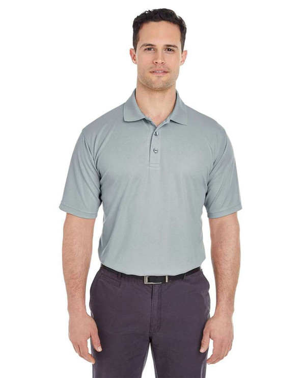 UltraClub 8210T - Polo Tall Cool &amp; Dry Mesh Piqué para hombre