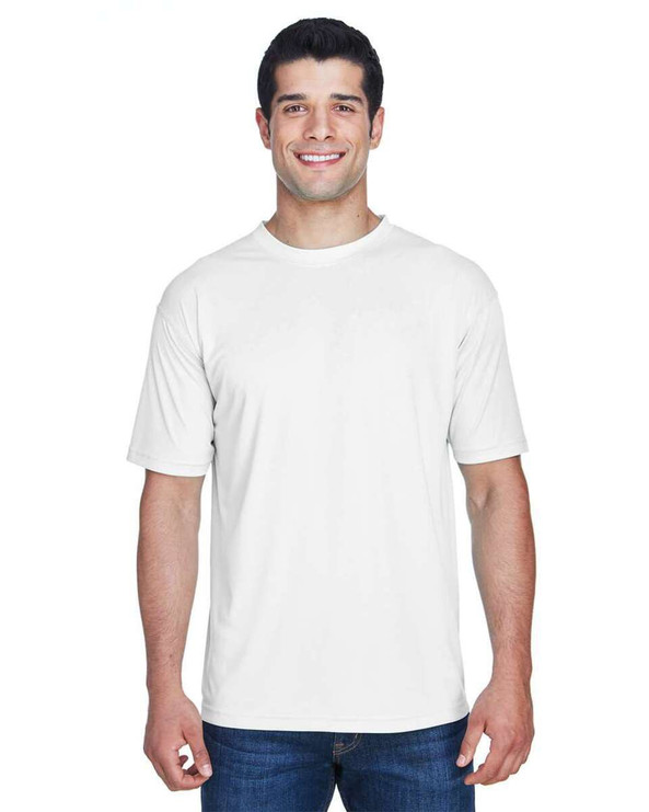UltraClub 8420 - Camiseta de hombre Cool &amp; Dry Sport Performance Interlock