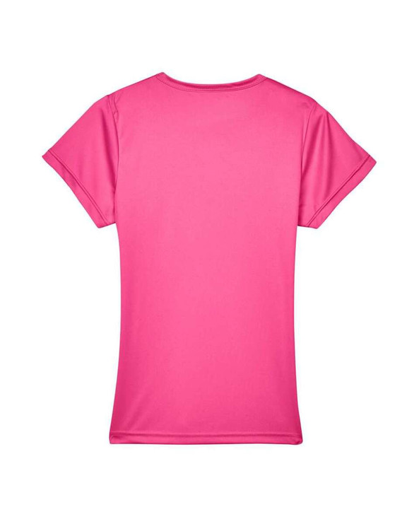 UltraClub 8420L - Camiseta de mujer Cool &amp; Dry Sport Performance Interlock