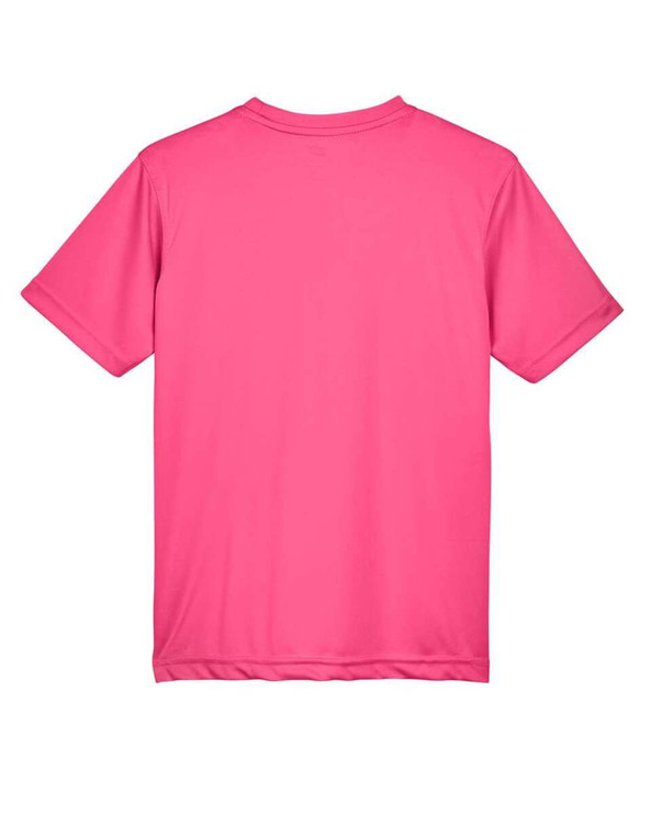 UltraClub 8420Y - Camiseta juvenil Cool &amp; Dry Sport Performance Interlock