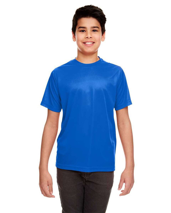 UltraClub 8420Y - Youth Cool & Dry Sport Performance Interlock T-shirt
