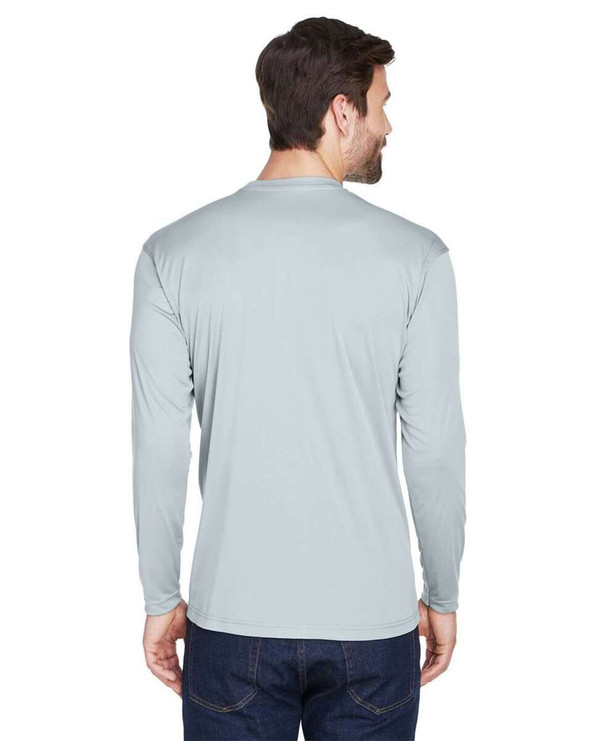 UltraClub 8422 - Men's Cool & Dry Sport Long Sleeve Performance Interlock T-Shirt