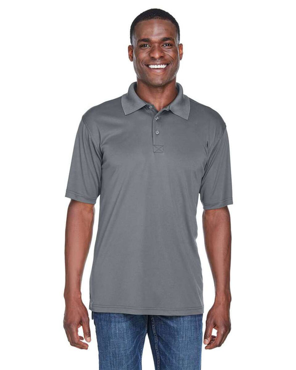 UltraClub 8425 - Polo de hombre Cool &amp; Dry Sport Performance Interlock