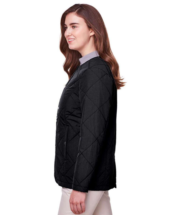 UltraClub UC708W - Women's Dawson Quilted Hacking Jacket