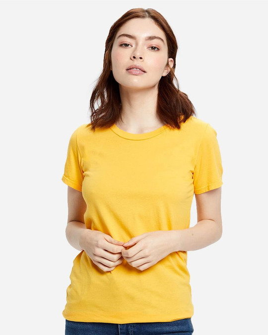 US Blanks US100 - Camiseta de algodón para mujer