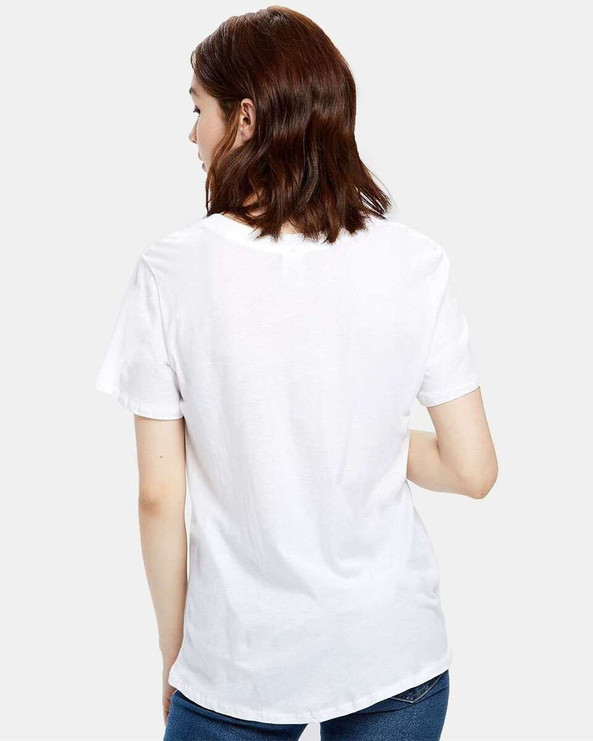 US Blanks US115 - Camiseta Boyfriend de corte holgado para mujer