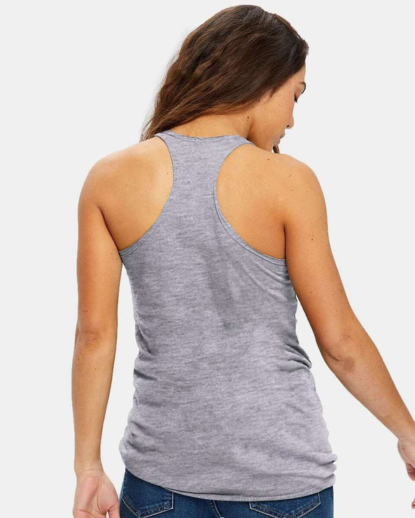 US Blanks US575 - Women's Raw Edge Racer Tank Top