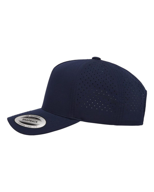 YP Classics 5389AP - Snapback de cinco paneles con gorra perforada