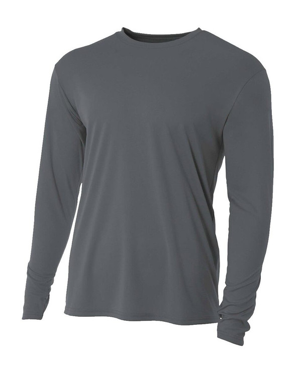 A4 N3165 - Remera de manga larga y cuello redondo