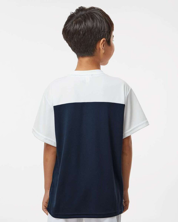 Alleson Athletic 532CJY - Youth Crewneck Baseball Jersey