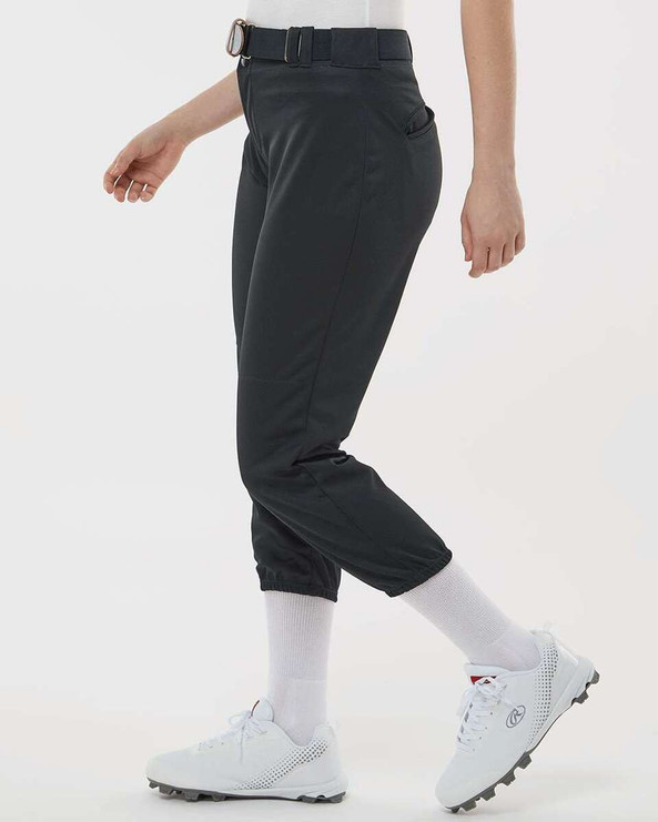 Alleson Athletic 605PBW - Pantalón de mujer Belt Loop Fast-Pitch