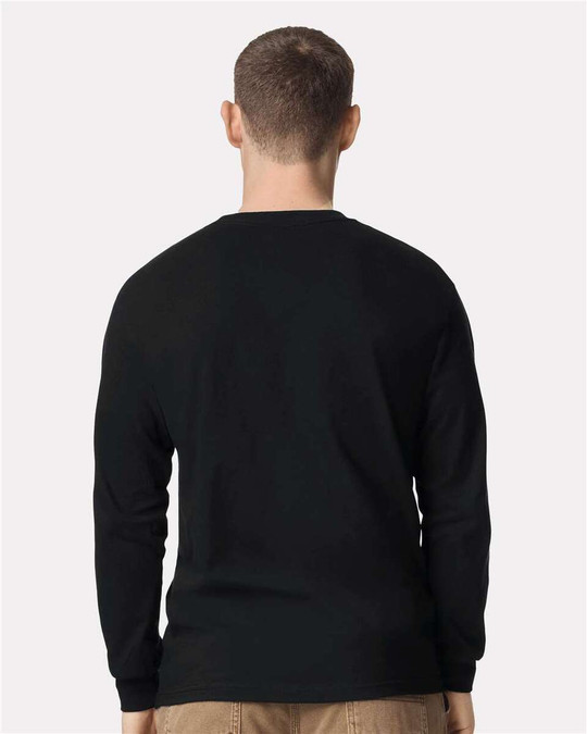 American Apparel 1304 - Tee-shirt à manches longues en coton épais