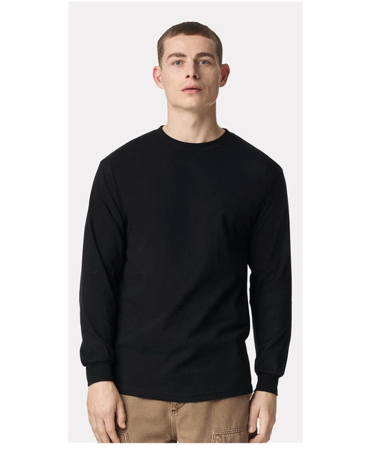 American Apparel 1304 - Tee-shirt à manches longues en coton épais