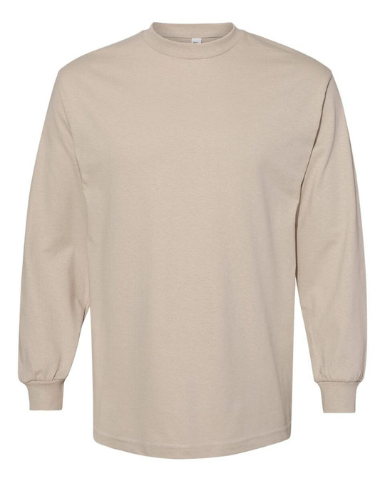 American Apparel 1304 - Tee-shirt à manches longues en coton épais