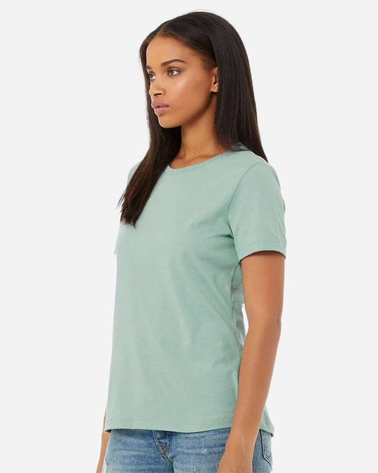Bella+Canvas 6400 - T-shirt en jersey à manches courtes et coupe décontractée
