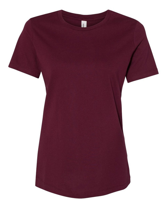 Bella+Canvas 6400 - T-shirt en jersey à manches courtes et coupe décontractée
