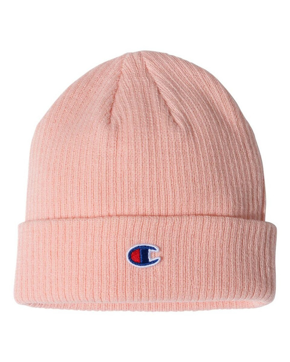 Champion CS4003 - Cuff Beanie With Patch