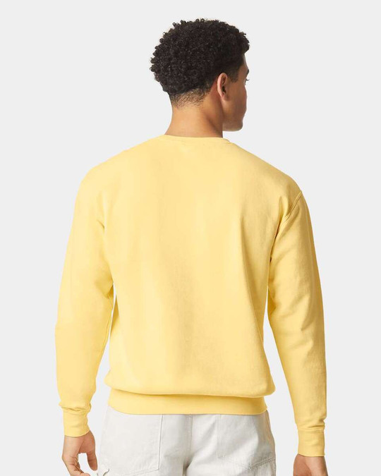 Comfort Colors 1466 - Sudadera de cuello redondo de forro polar ligero teñida en prenda