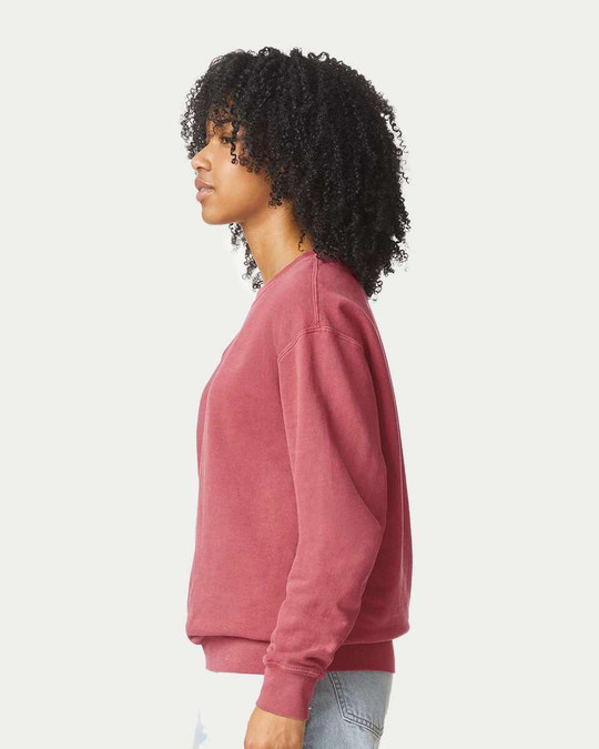 Comfort Colors 1466 - Sudadera de cuello redondo de forro polar ligero teñida en prenda