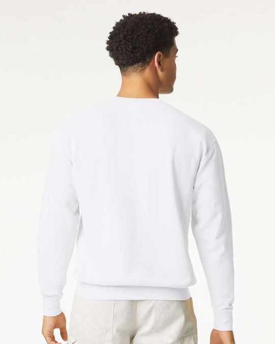 Comfort Colors 1466 - Sudadera de cuello redondo de forro polar ligero teñida en prenda