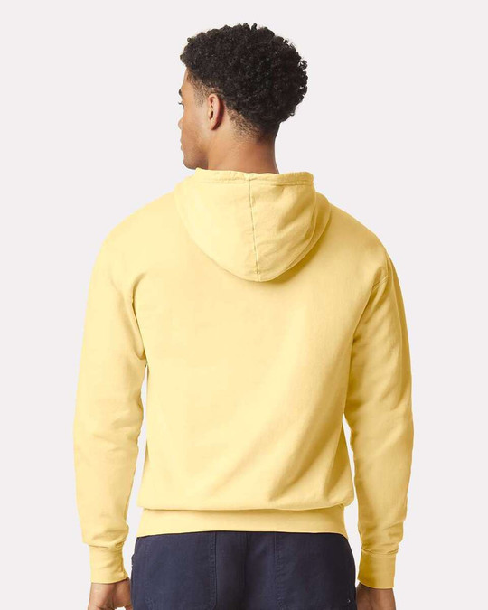 Comfort Colors 1467 - Sudadera con capucha de forro polar ligero teñida en prenda
