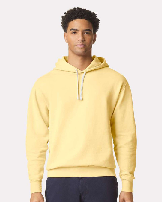 Comfort Colors 1467 - Sudadera con capucha de forro polar ligero teñida en prenda