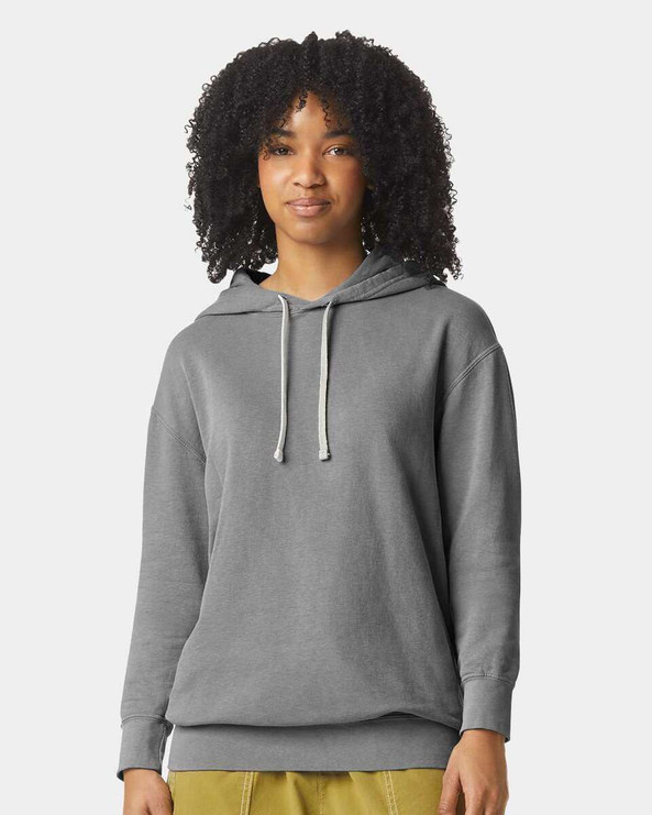 Comfort Colors 1467 - Sweat à capuche en polaire légère teintée dans la masse