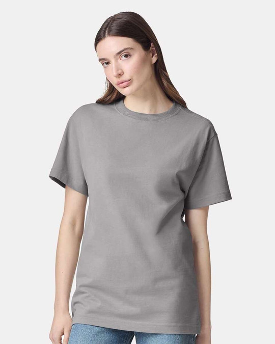 Bella+Canvas 9001 - Girls' Baby Rib Short Sleeve Crewneck T-Shirt