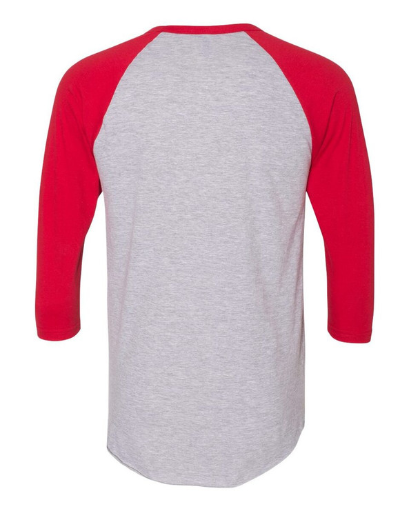 American Apparel BB453W - Unisex Poly-Cotton 3/4-Sleeve Raglan T-Shirt