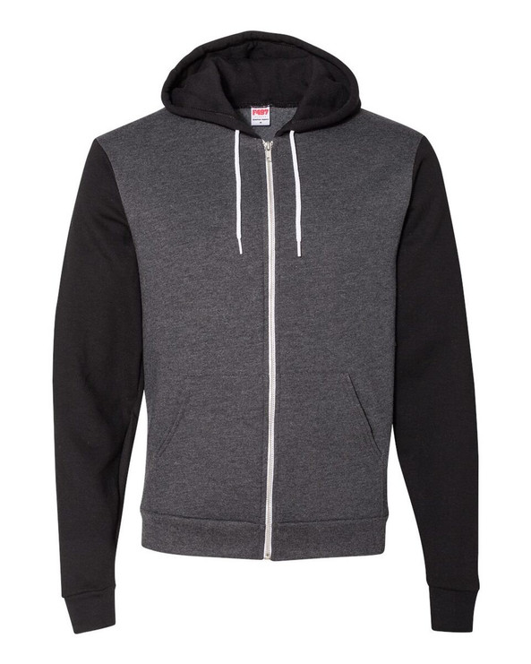 American Apparel F497 Flex Fleece Zip Hoodie