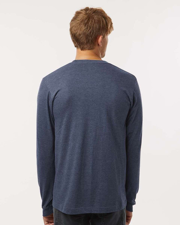 M&O 4501 - T-Shirt à manches longues en jersey fin