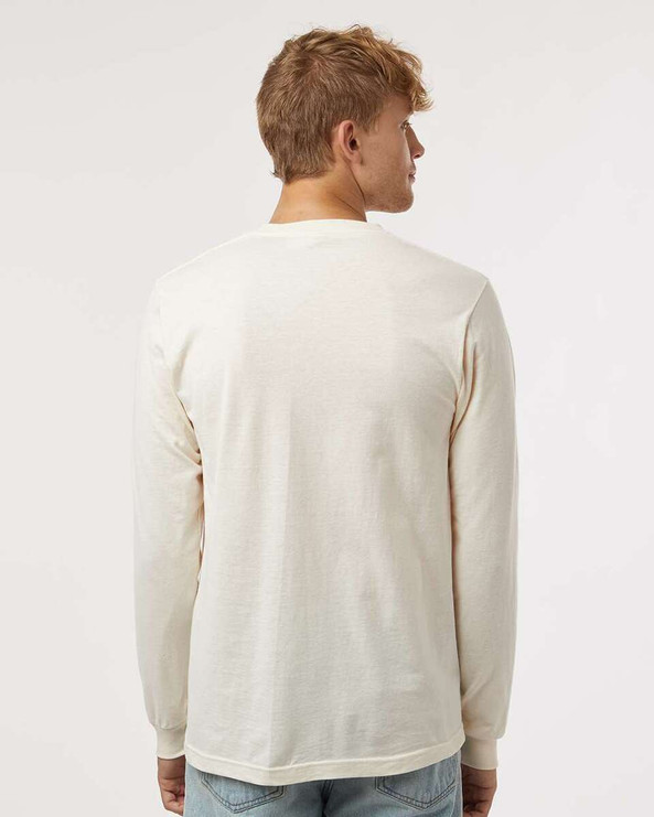 M&O 4501 - T-Shirt à manches longues en jersey fin
