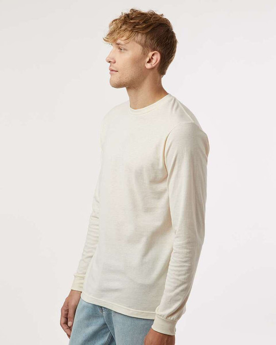 M&O 4501 - T-Shirt à manches longues en jersey fin