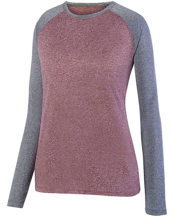 Augusta Sportswear 2817 - Women's Kinergy Two Color Long Sleeve Raglan T-Shirt