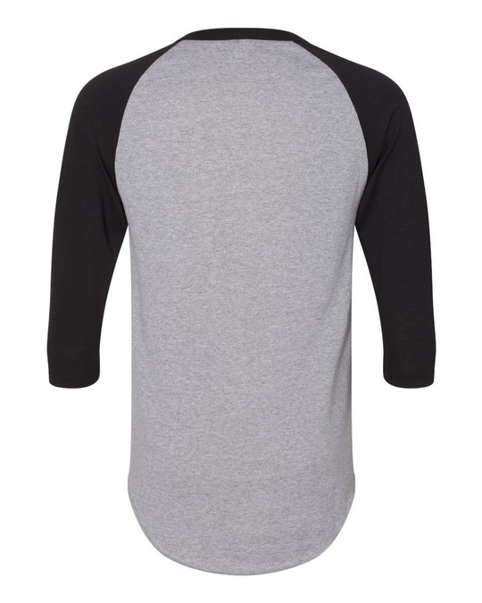Augusta Sportswear 4420 - Camiseta de béisbol de manga raglán tres cuartos