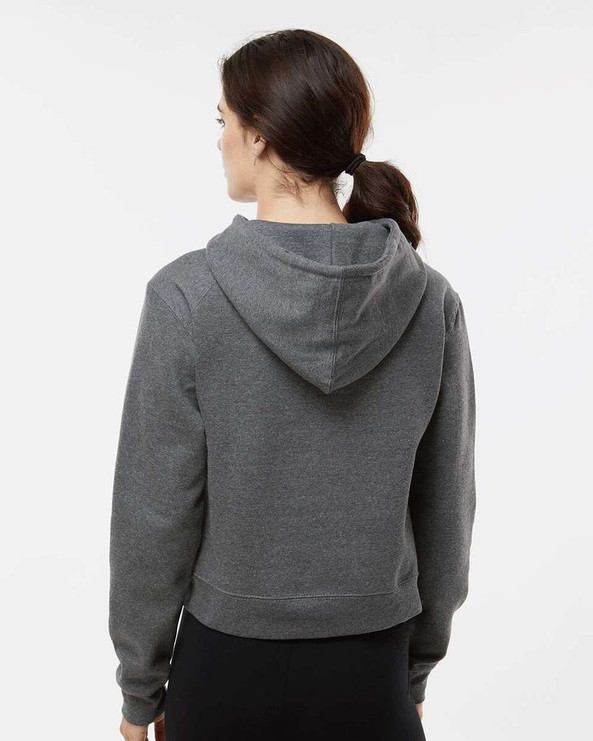 Badger 1261 - Women's Crop Hooded Sweatshirt