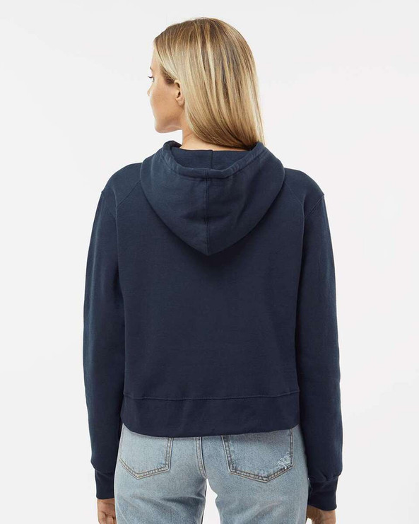 Badger 1261 - Women's Crop Hooded Sweatshirt